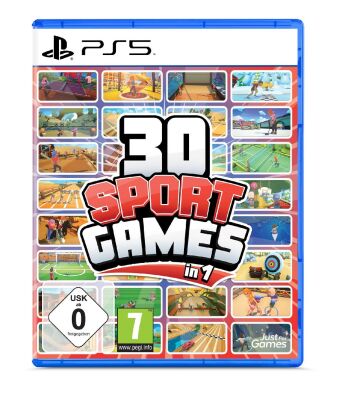 Video 30 Sport Games in 1, 1 PS5-Box 