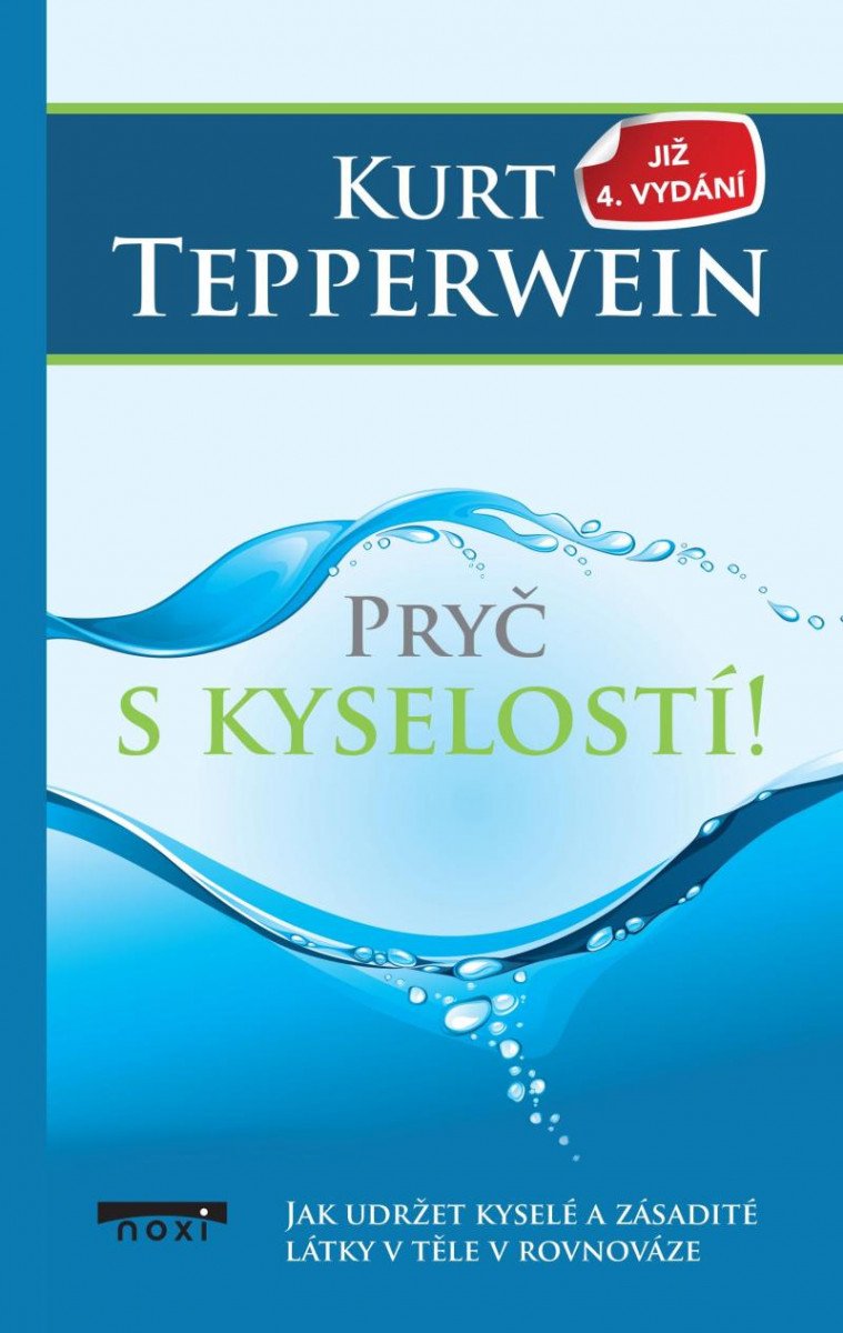 Kniha Pryč s kyselostí - Jak udržte kyselé a zásadité látky v těle v rovnováze Kurt Tepperwein