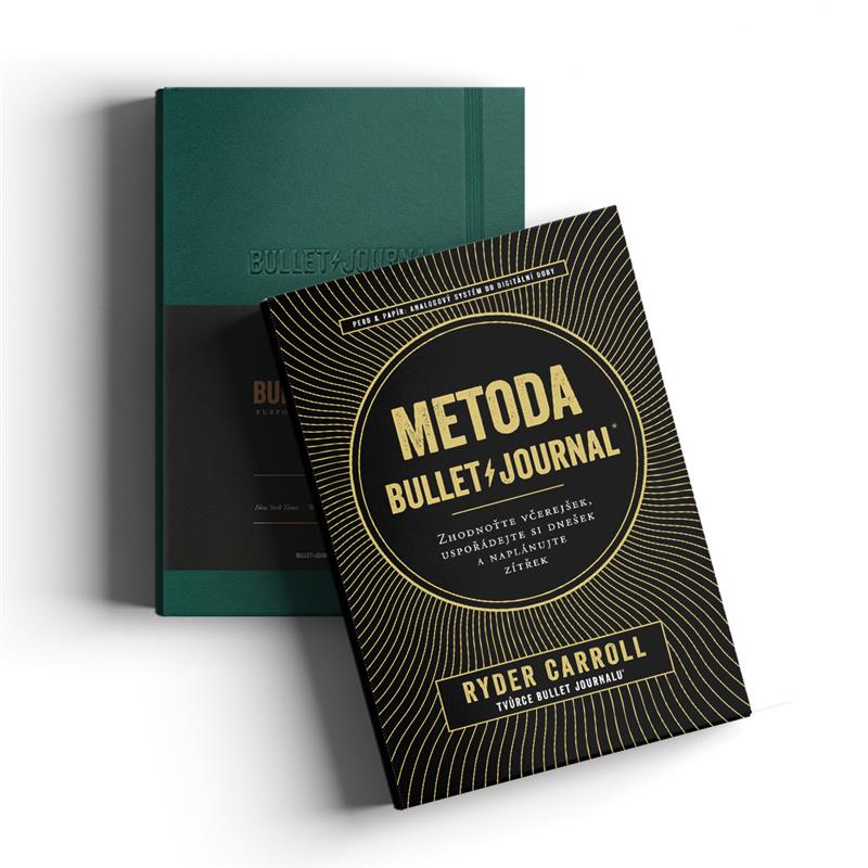 Kniha Balíček Metoda Bullet Journal + zápisník Leuchtturm1917 Edition2 - zelený Ryder Carroll (kniha)