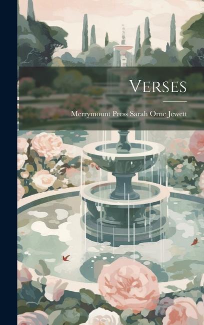 Knjiga Verses Merrymount Press Sarah Orne Jewett