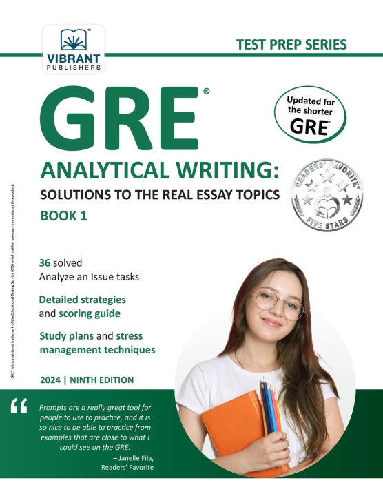Book GRE Analytical Writing Vibrant Publishers