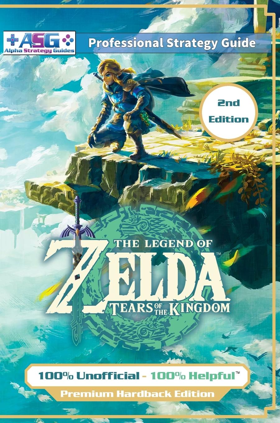 Kniha The Legend of Zelda Tears of the Kingdom Strategy Guide Book (2nd Edition - Premium Hardback) 