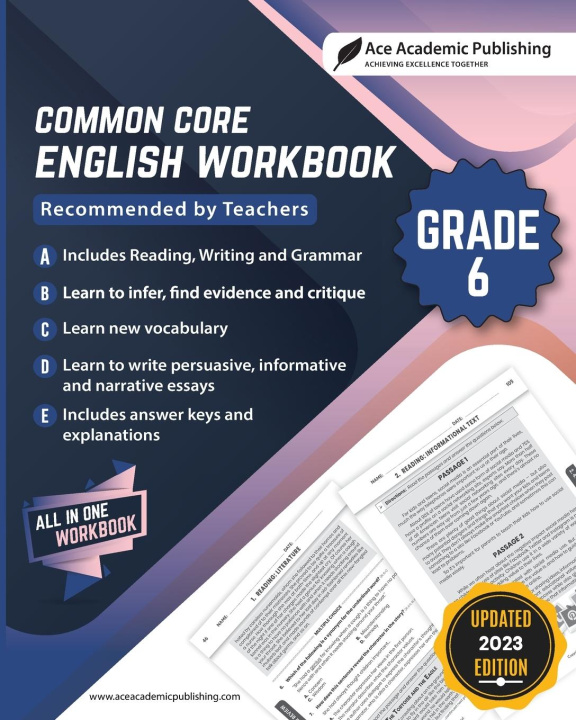 Kniha Common Core English Workbook Ace Academic Publishing