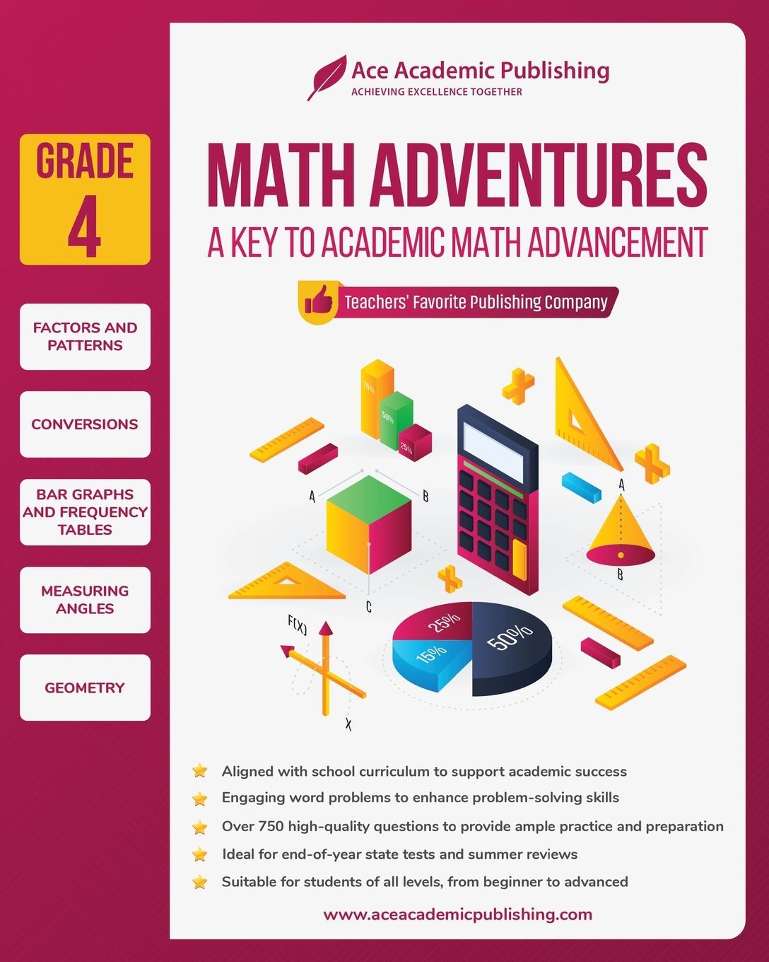 Книга Math Adventures - Grade 4 