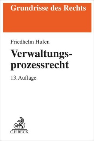 Book Verwaltungsprozessrecht Friedhelm Hufen