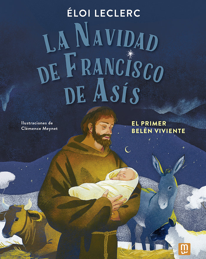 Knjiga La Navidad de Francisco de Asís LECLERC