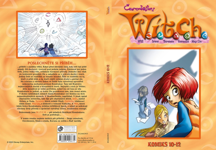 Kniha W.I.T.C.H. Komiks 10-12 