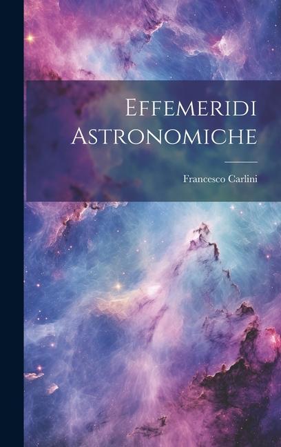 Livre Effemeridi Astronomiche 