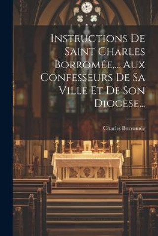 Kniha Instructions De Saint Charles Borromée, ... Aux Confesseurs De Sa Ville Et De Son Dioc?se... Charles Borromée
