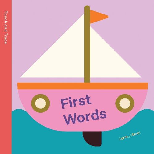 Libro Spring Street Touch and Trace: First Words Owen Davey