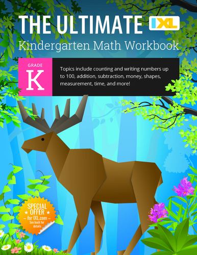 Книга The Ultimate Kindergarten Math Workbook (IXL Workbooks) 