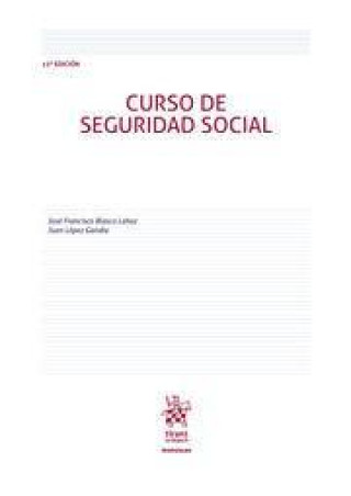 Knjiga Curso de Seguridad Social 15? Edición BLASCO