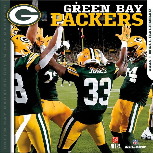 Kalendár/Diár Green Bay Packers 2024 12x12 Team Wall Calendar 