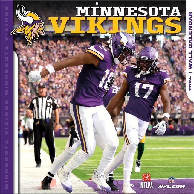 Calendar / Agendă Minnesota Vikings 2024 12x12 Team Wall Calendar 