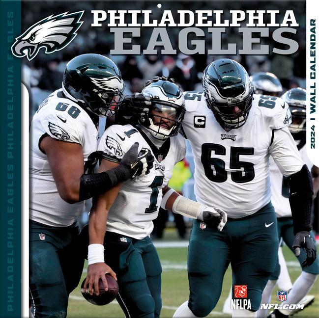 Календар/тефтер Philadelphia Eagles 2024 12x12 Team Wall Calendar 