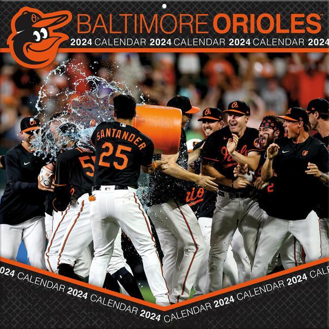 Calendrier/agenda Baltimore Orioles 2024 12x12 Team Wall Calendar 