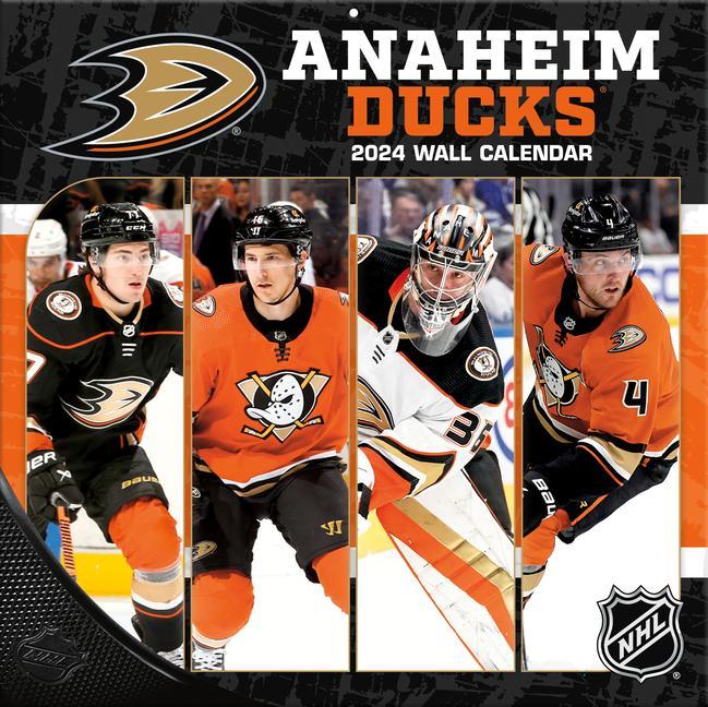 Kalendář/Diář Anaheim Ducks 2024 12x12 Team Wall Calendar 