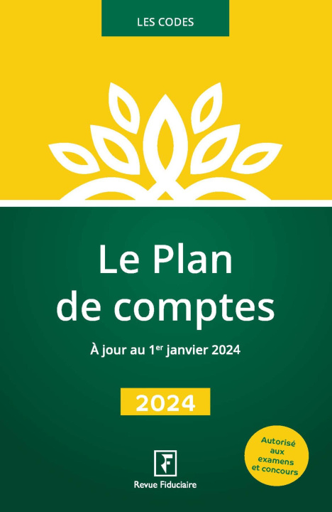 Kniha PLAN DE COMPTES 2024 REVUE FIDUCIAIRE