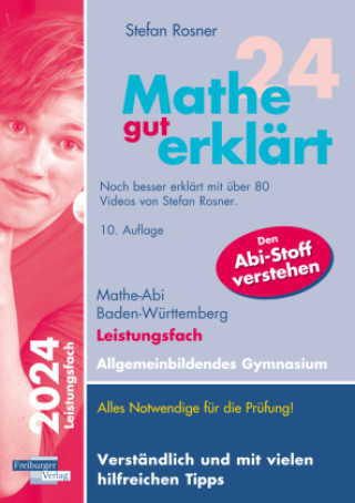 Книга Mathe gut erklärt 2024 Leistungsfach Baden-Württemberg Gymnasium Stefan Rosner