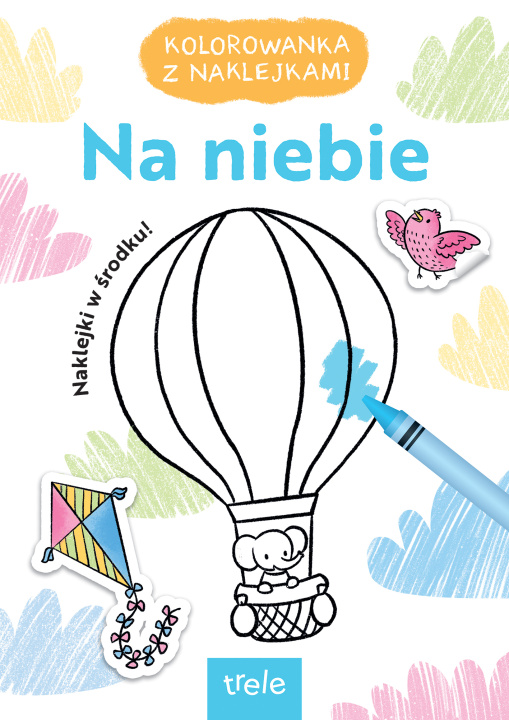 Livro Na niebie. Kolorowanka z naklejkami Opracowanie zbiorowe
