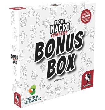 Hra/Hračka MicroMacro: Crime City - Bonus Box (Edition Spielwiese) (English Edition) 