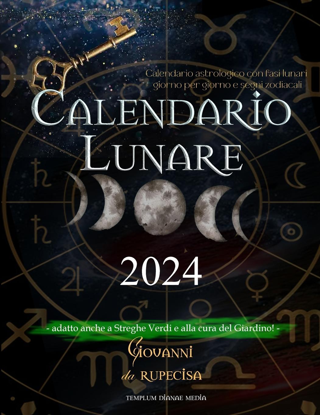 Kniha Calendario lunare 2024 