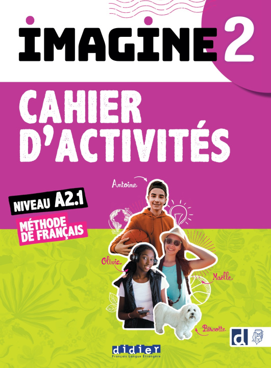 Könyv Imagine 2 - Cahier + didierfle.app Marie-Noëlle Cocton