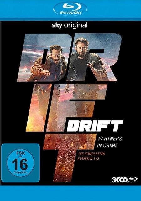 Video Drift - Partners in Crime. Staffel.1+2, 3 Blu-ray Tim Trachte
