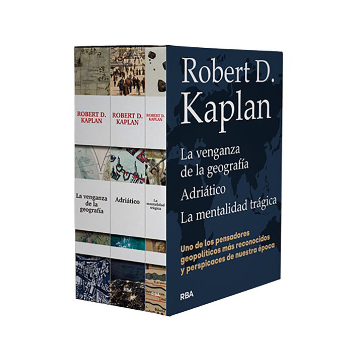 Книга PACK ROBERT D. KAPLAN: ADRIATICO, LA VENGANZA DE LA GEOGRAFIA, MENTALIDAD TRAGIC KAPLAN