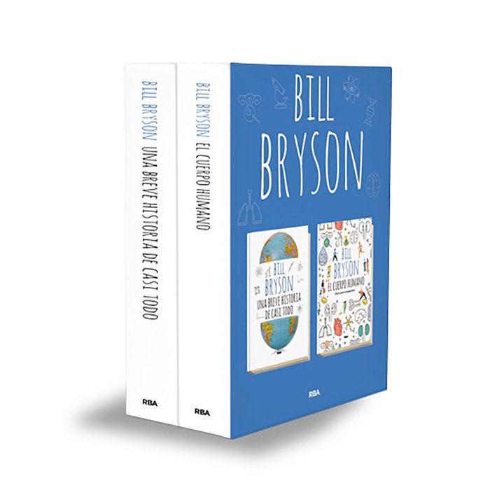 Книга PACK BILL BRYSON: UNA BREVE HISTORIA DE CASI TODO, EL CUERPO HUMANO BRYSON