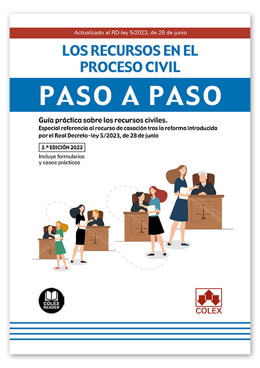 Carte LOS RECURSOS EN EL PROCESO CIVIL PASO A PASO DEPARTAMENTO DE DOCUMENTACION DE IBERLEY