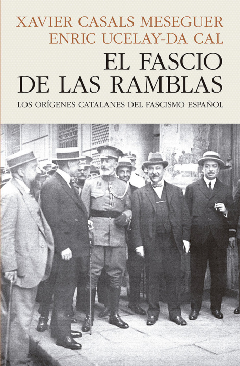 Kniha EL FASCIO DE LAS RAMBLAS CASALS MESEGUER