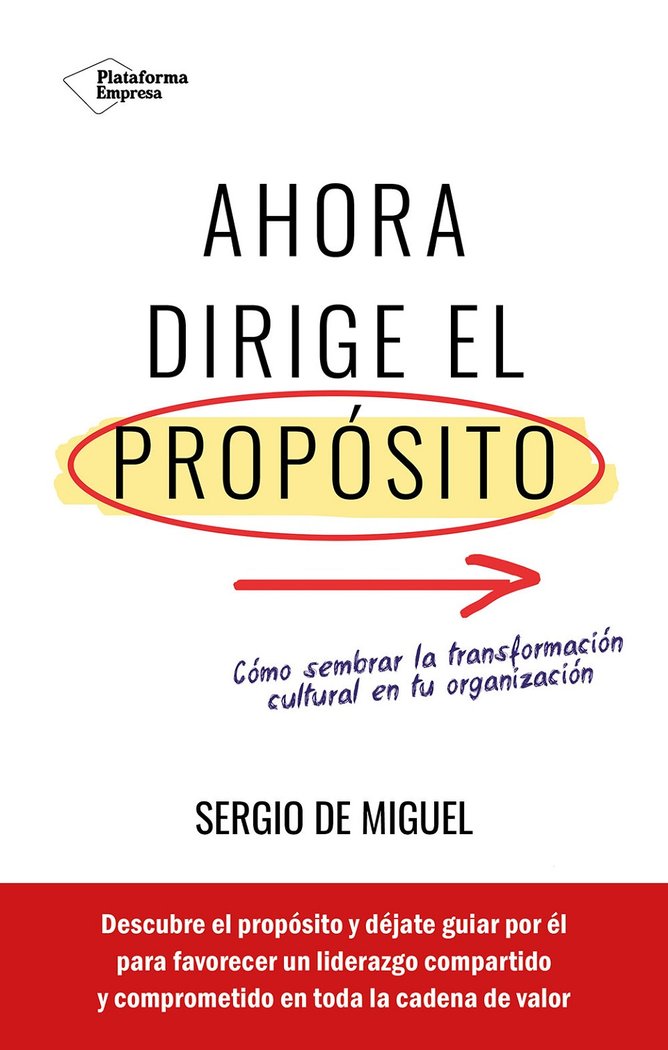 Kniha AHORA DIRIGE EL PROPOSITO DE MIGUEL