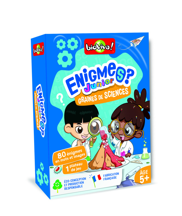 Igra/Igrača ENIGMES JUNIOR - GRAINES DE SCIENCES BIOVIVA