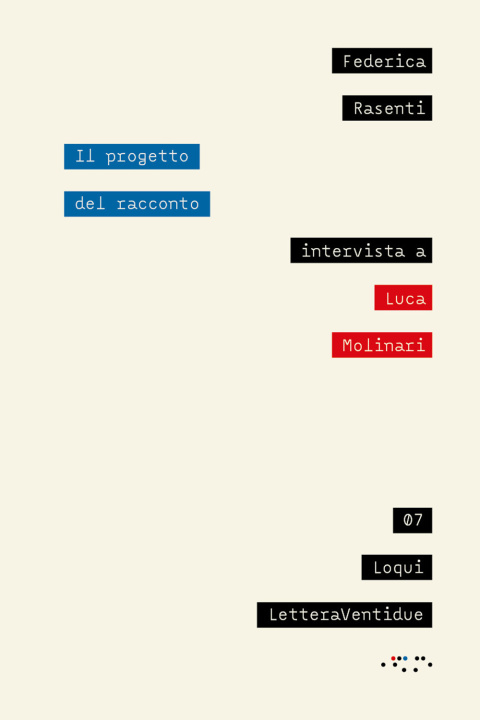 Knjiga progetto del racconto. Intervista a Luca Molinari Federica Rasenti