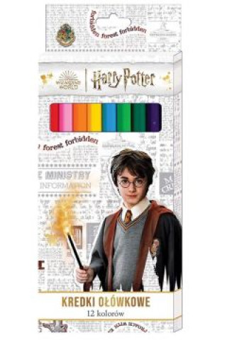 Knjiga Kredki ołówkowe 12 kolorów Harry Potter 