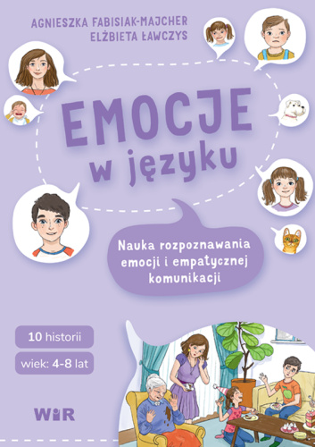 Kniha Emocje w języku Nauka rozpoznawania emocji i empatycznej komunikacji Agnieszka Fabisiak-Majcher