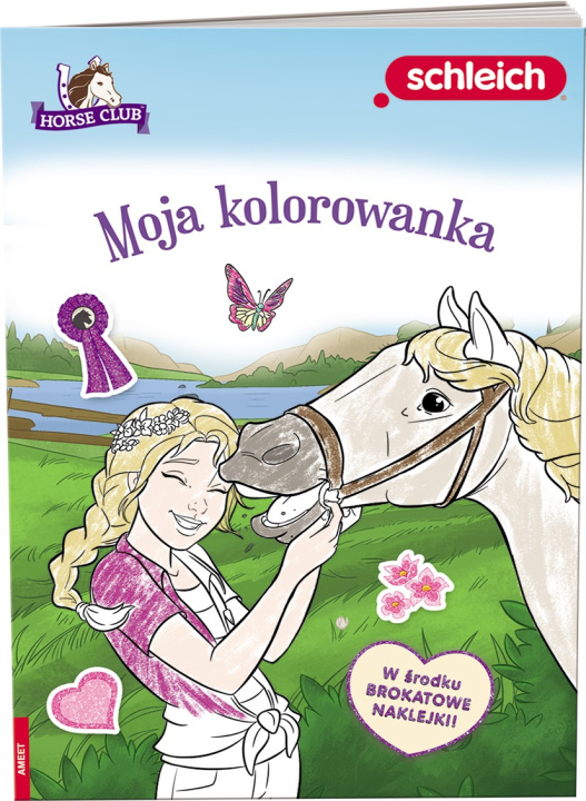 Książka Schleich horse club Moja kolorowanka FCBS-8401 Oprcowanie zbiorowe