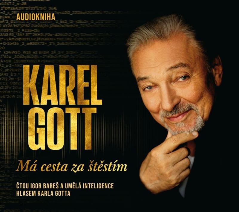 Audio Má cesta za štěstím - 4 CDmp3 Karel Gott