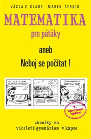 Kniha Matematika pro páťáky Marek Černík