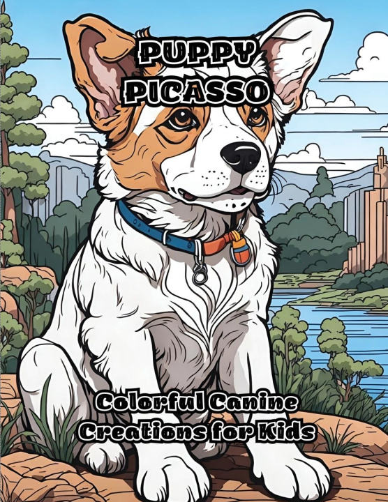 Knjiga Puppy Picasso ColorZen