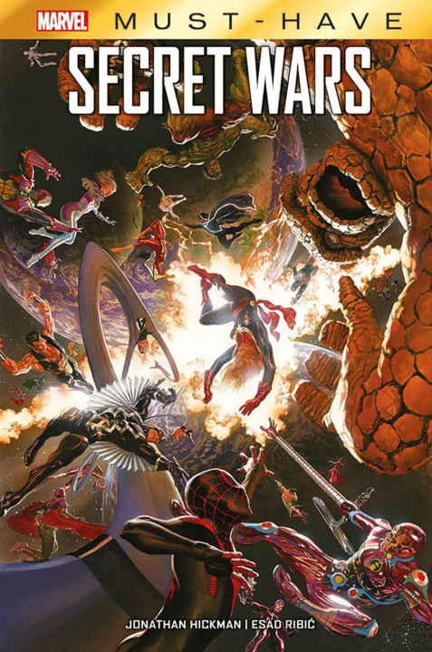 Книга Secret wars Jonathan Hickman