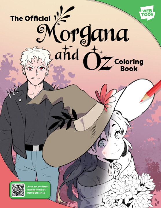 Книга Official Morgana and Oz Coloring Book Miyuli