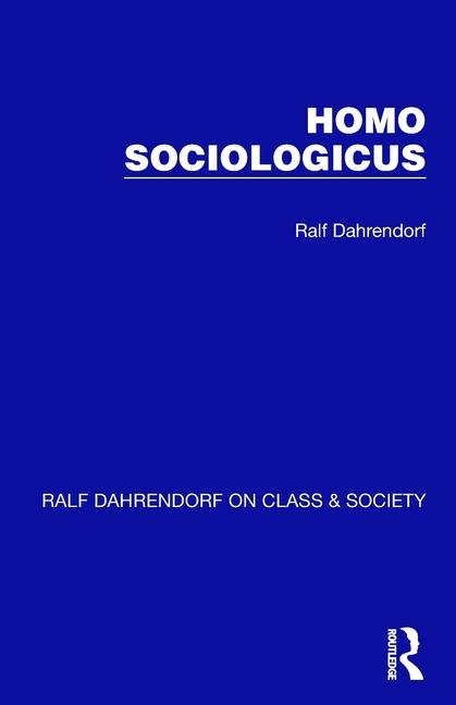 Kniha Homo Sociologicus Ralf Dahrendorf