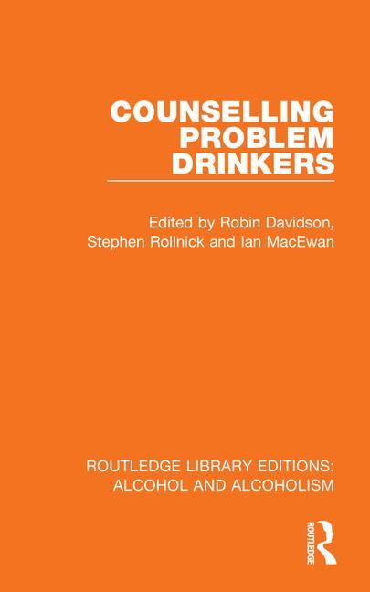 Boek Counselling Problem Drinkers Robin Davidson