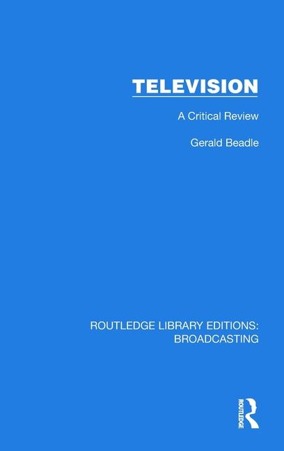 Knjiga Television Gerald Beadle