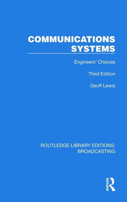 Knjiga Communications Systems Geoff Lewis