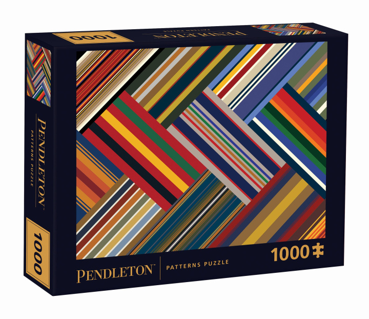 Książka Pendleton Patterns 1000-Piece Puzzle Pendleton Woolen Mills