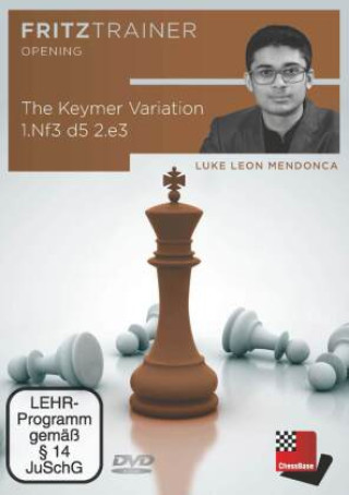 Digital The Keymer Variation 1.Nf3 d5 2.e3, DVD-ROM Luke Leon Mendonca