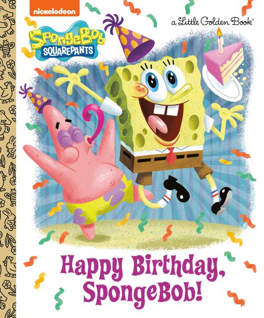 Książka Happy Birthday, Spongebob! (Spongebob Squarepants) Golden Books